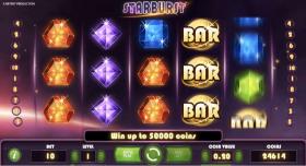 Am Spielautomaten Starburst 1win spielen