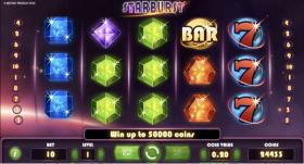 Spil Starburst hos Mostbet