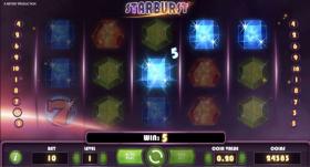 Jogar a slot Starburst no casino Mostbet