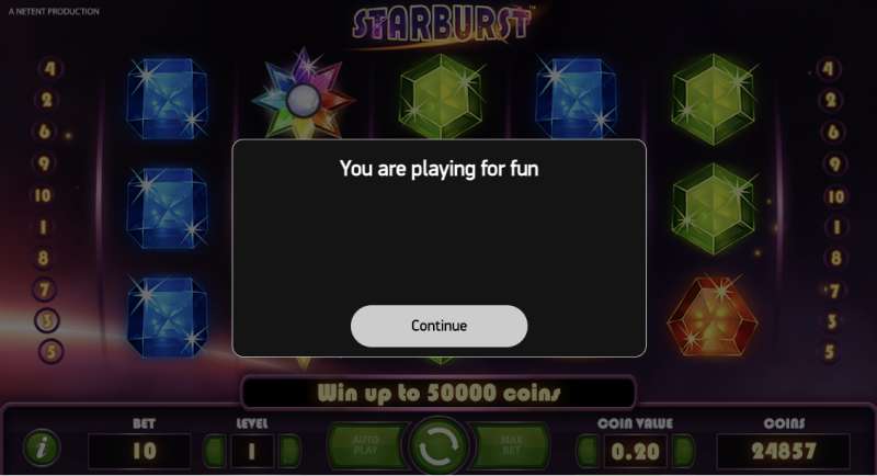 How to download and play Starburst for money from a computer or phone
