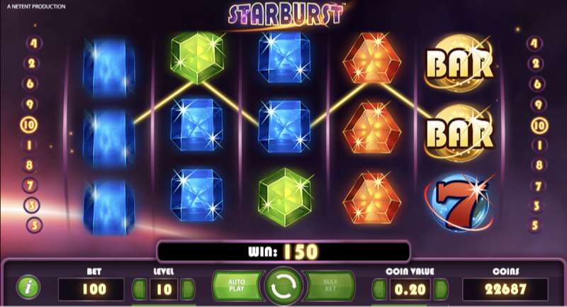 Reviews about playing Starburst slot from real players