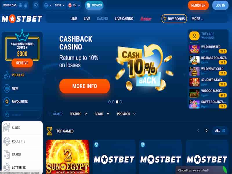 How honest and reliable online casino Mostbet