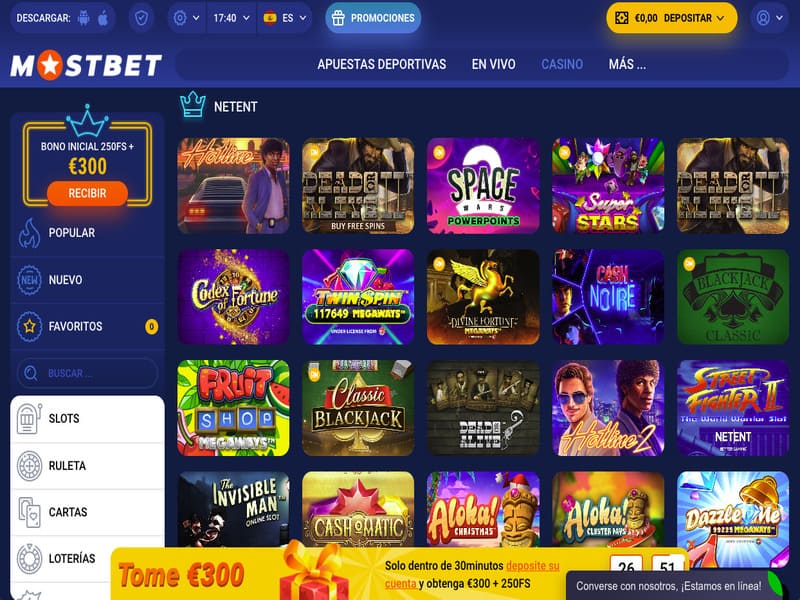 Juego Starburst NetEnt en el casino online Mostbet – registro